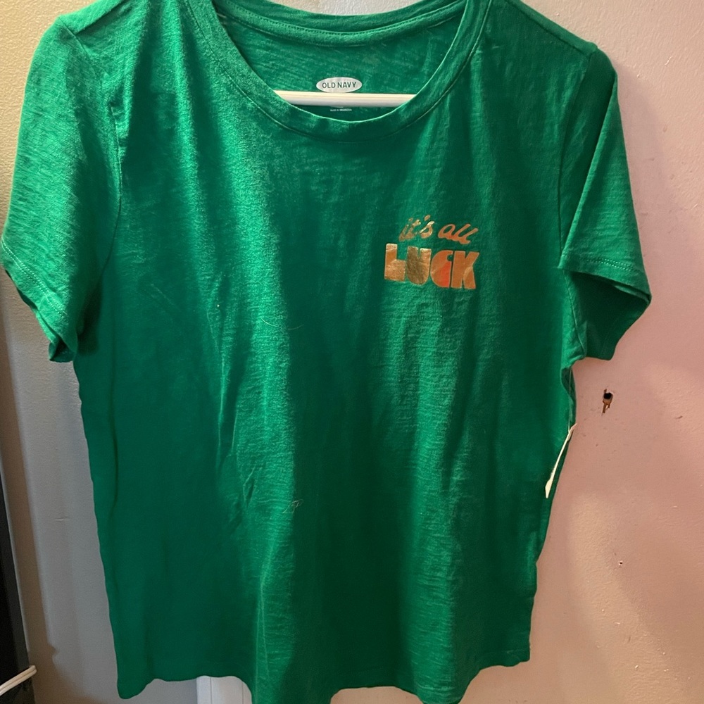 Old Navy Women’s Irish Shirt